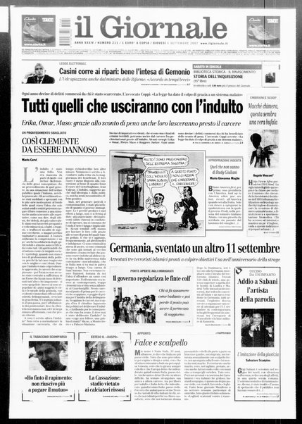 Il giornale : quotidiano del mattino